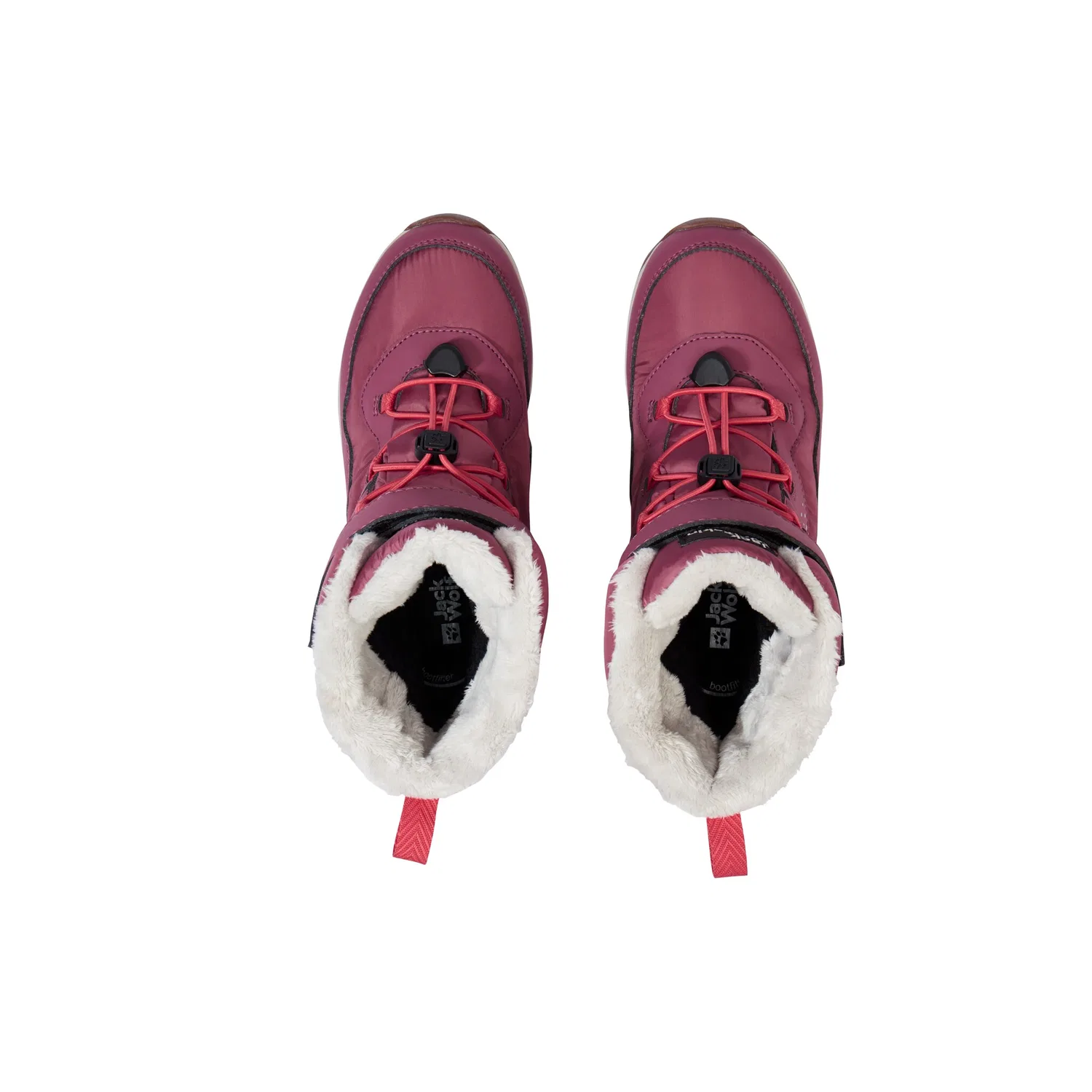 Детские зимние ботинки для активного отдыха Jack Wolfskin, Raisin — фото 3