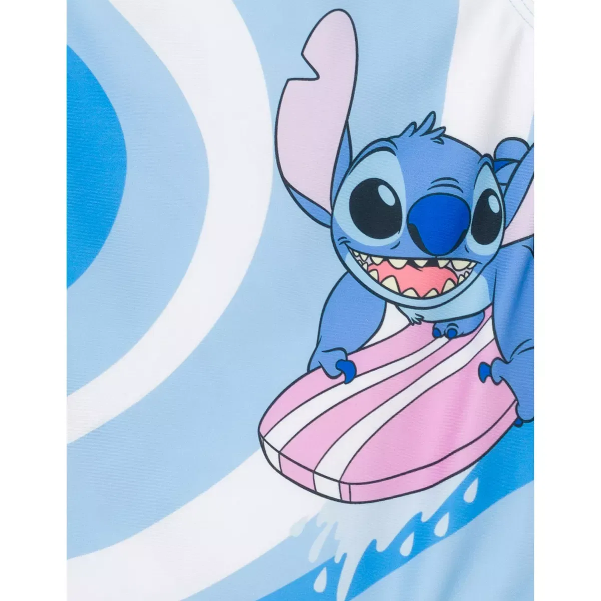 Детский купальник для девочек с принтом Disney Lilo & Stitch, Blue — фото 4