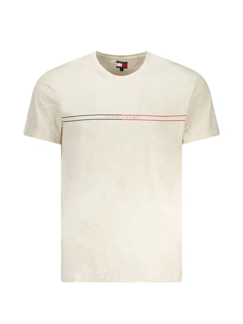 Футболка Tommy Jeans с логотипом Tommy Hilfiger, бежевый