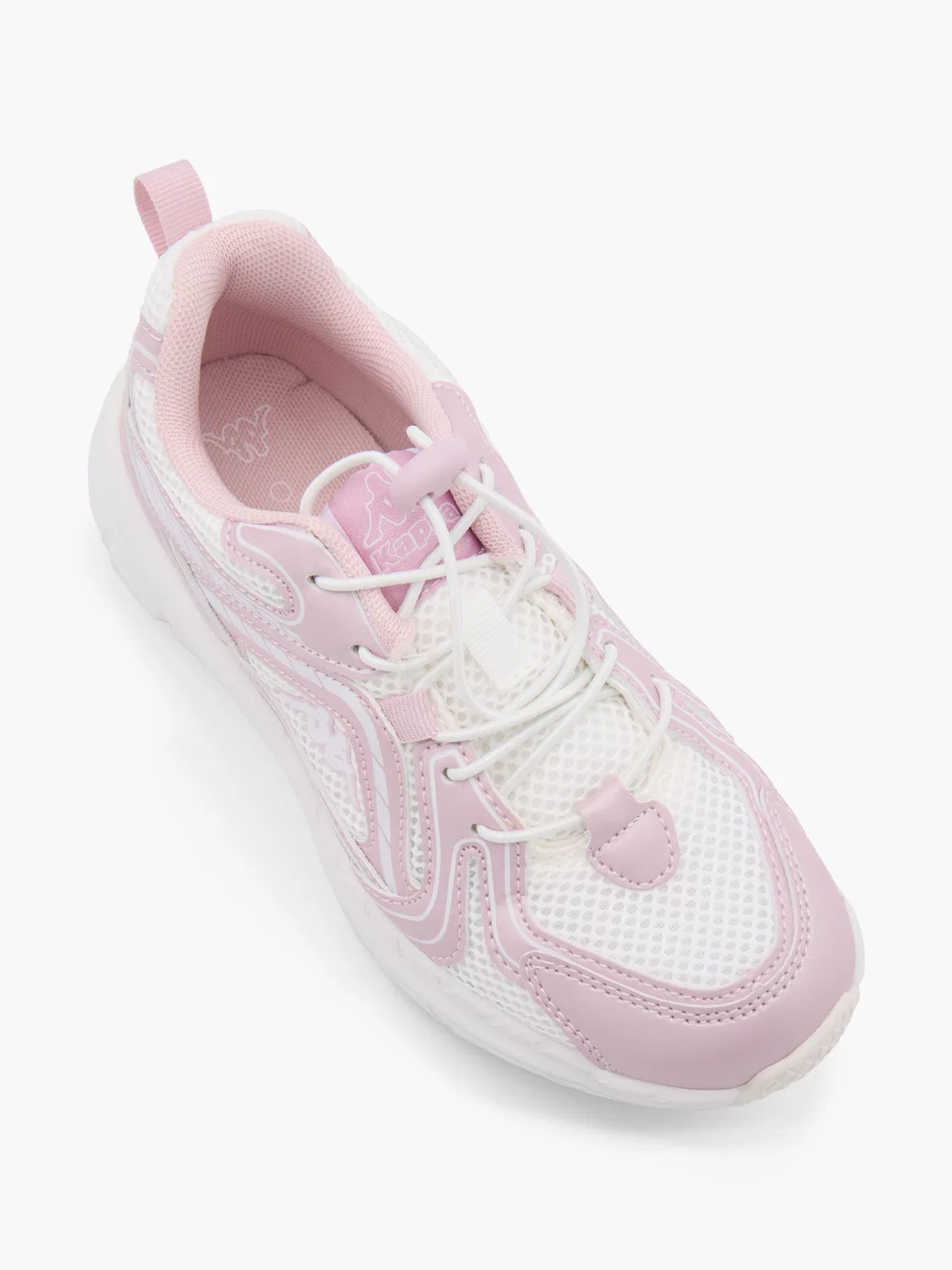 Детские кроссовки slip-on Kappa, цвет Rose Gold — фото 2