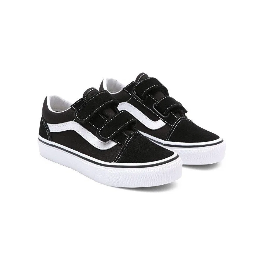 Детские кроссовки с классическим дизайном Vans UY Old Skool V, Черный