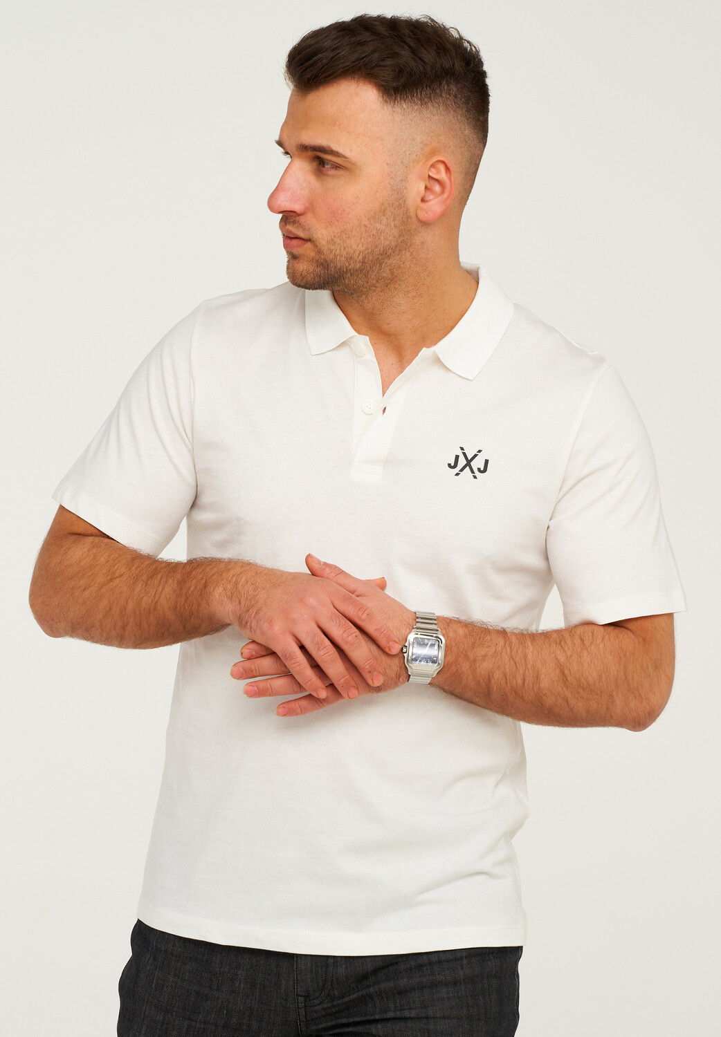 

Поло Jack & Jones RISE INFINITY POLO, цвет Cloud Dancer