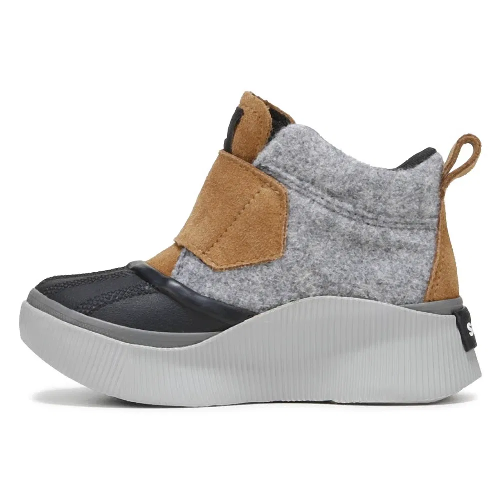 Детские водонепроницаемые ботинки Out-n-Acto IV для малышей Sorel, Grey/Tan/Black — фото 3