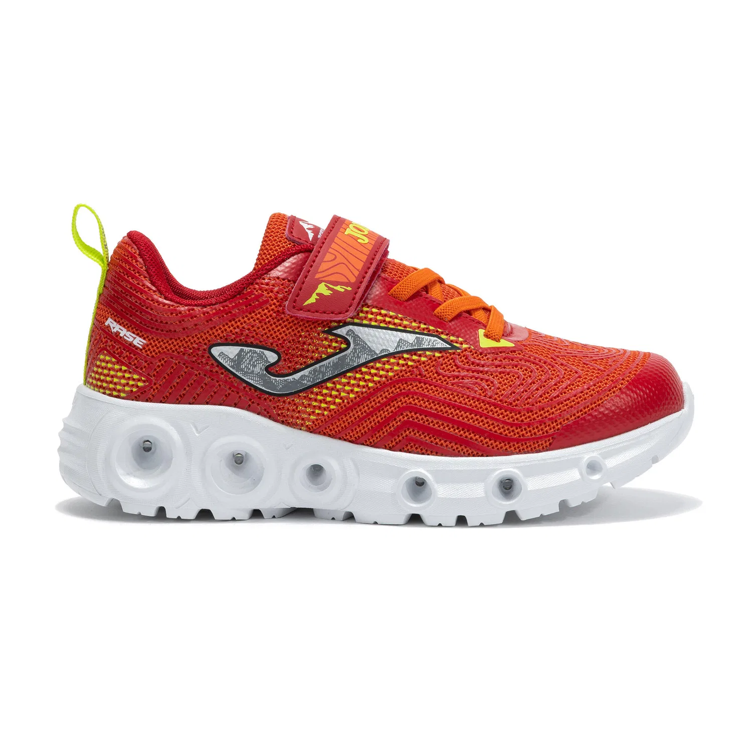 Детские кроссовки с липучкой и шнуровкой Rase Jr. Joma, Rot