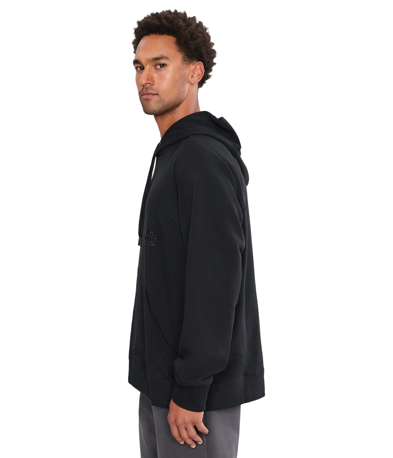 Толстовка с капюшоном и флисовой подкладкой Dri-FIT NAC для насоса Nike, Black/Black — фото 3