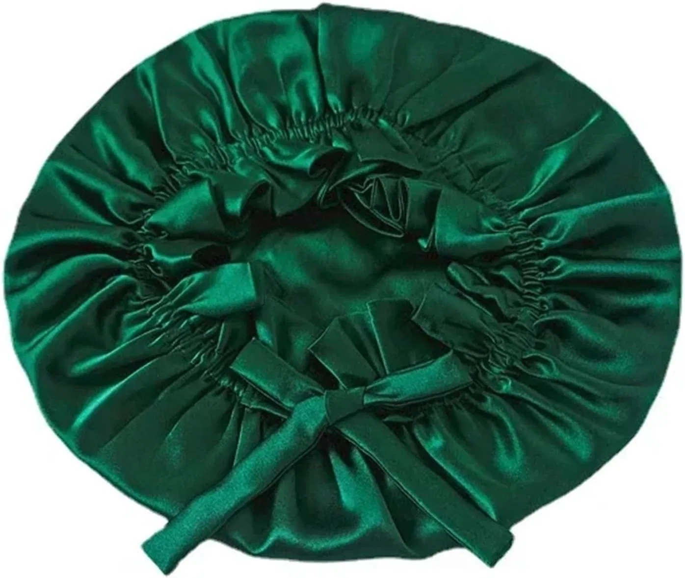Шапочка для душа из мульберри шелка, DYYEUAVT, двойная, Green