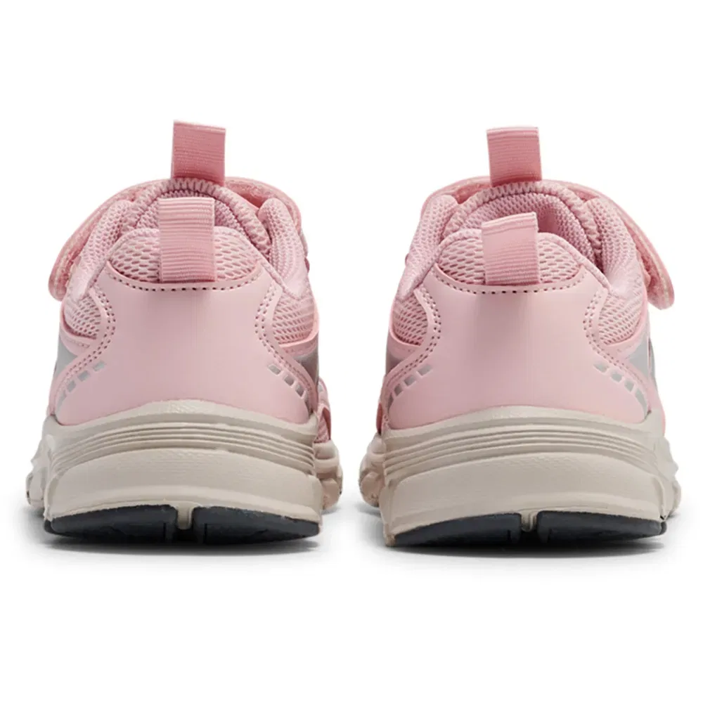 Детские кроссовки для девочек с эластичными шнурками Effort One Hummel, Pink — фото 3