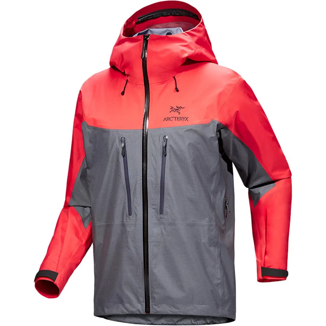 Мужская ветровка Alpha Windbreaker Arcteryx, Dynasty Red/Dynasty/Dk Grey