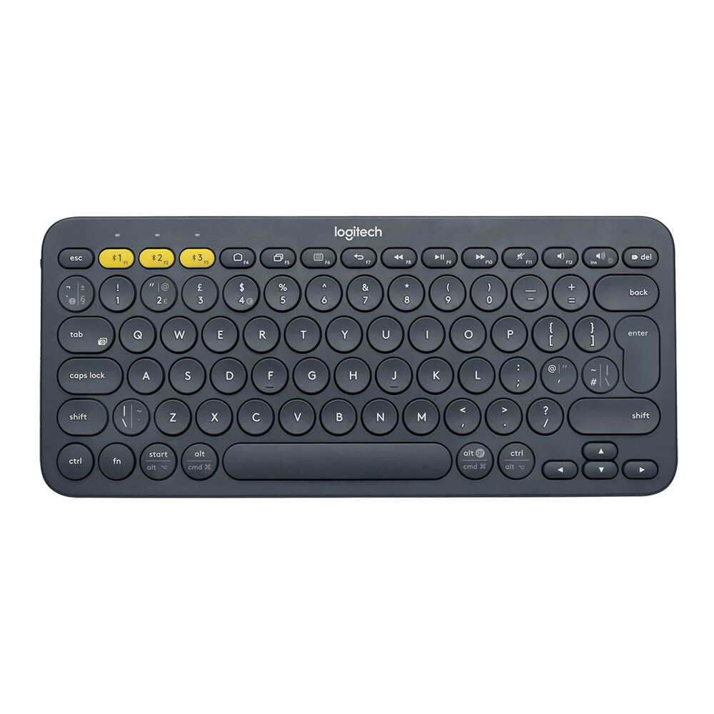 

Клавиатура беспроводная Logitech K380, английская раскладка, тёмно-серый