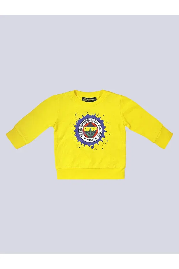 Детское для девочек свитшот с длинным рукавом Fenerium, Yellow