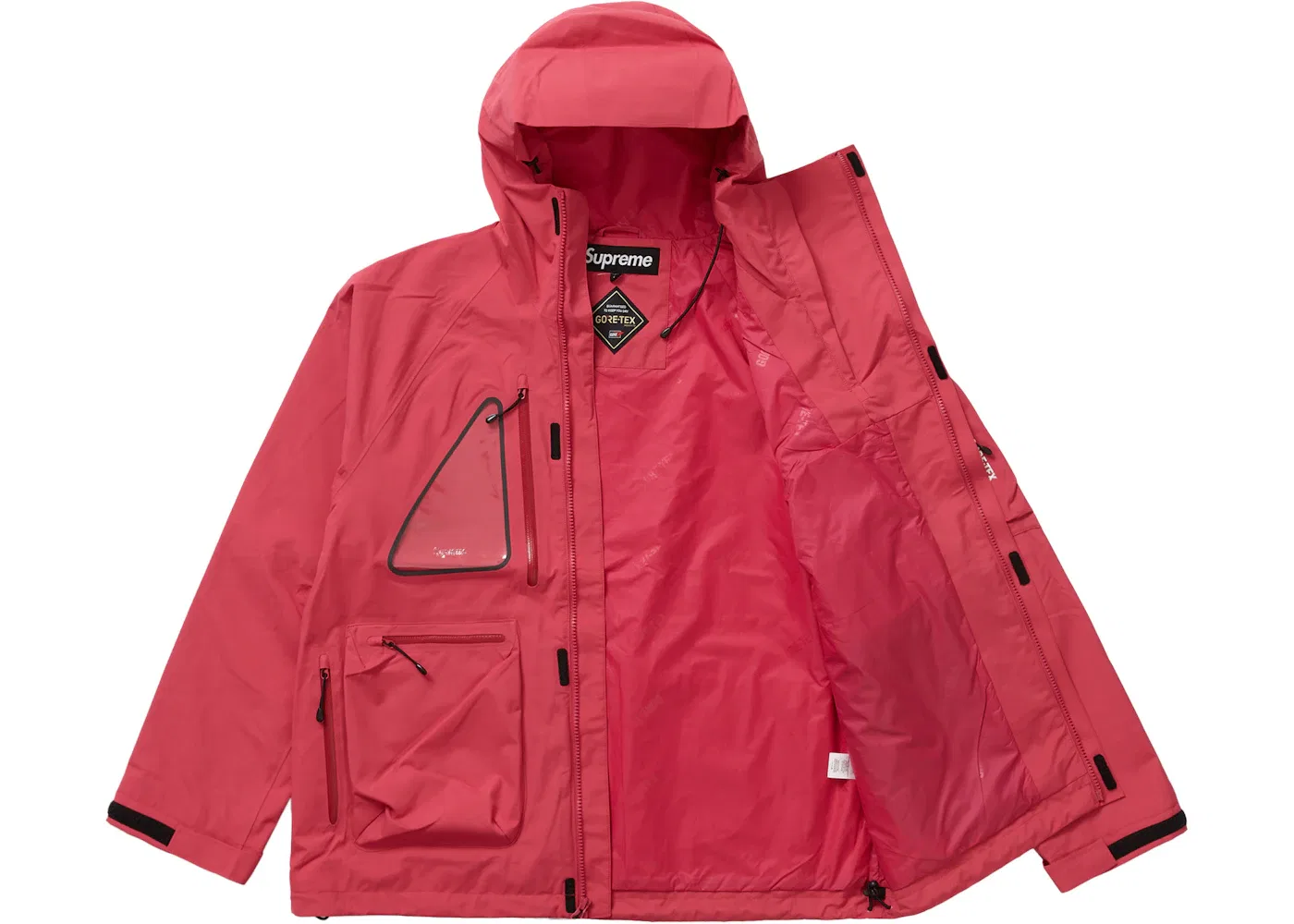 Мужская куртка Supreme GORE-TEX Tech Shell Jacket, Pink — фото 2