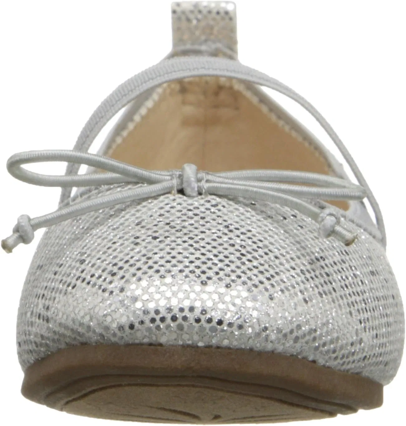 Детские балетки для девочек Kenneth Cole Reaction Copy Tap 2, Silver Shimmer — фото 2