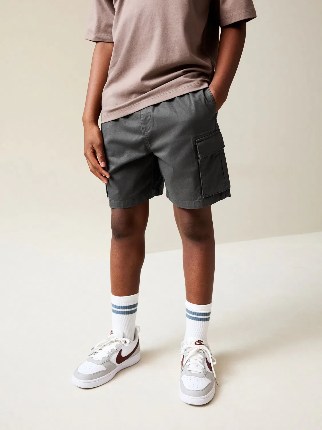 Шорты карго с несколькими карманами, Charcoal Grey Next