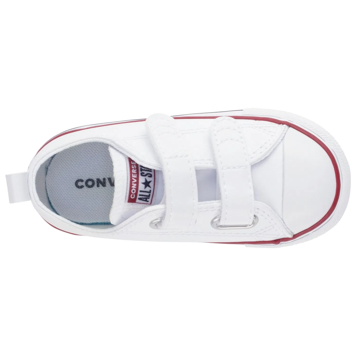 Детские кеды с кожаным верхом Converse, White — фото 4