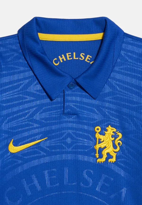 Футболка с коротким рукавом Chelsea London Stadium Home Unisex, Nike Performance, Bright Blue, Midwest Gold, ярко-синий — фото 4