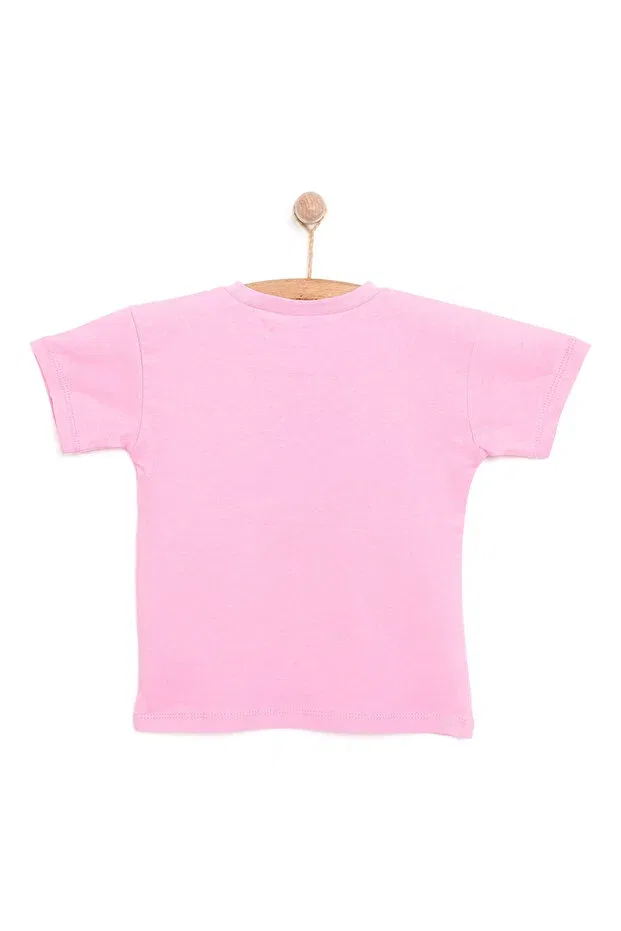 Детская футболка для девочек с принтом Princess girl tshirt baby girl Disney, Pink — фото 2