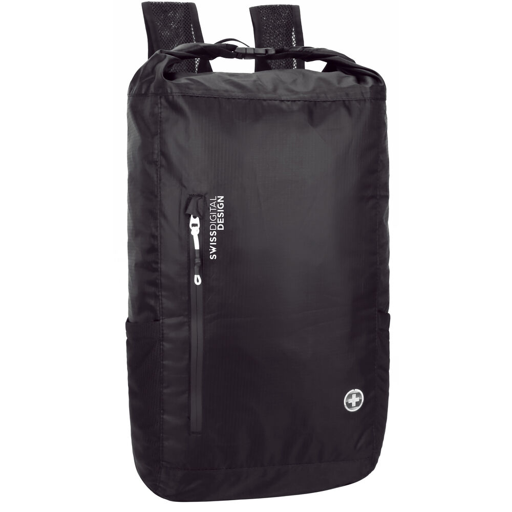 

Складной рюкзак Swissdigital Goose (черный)