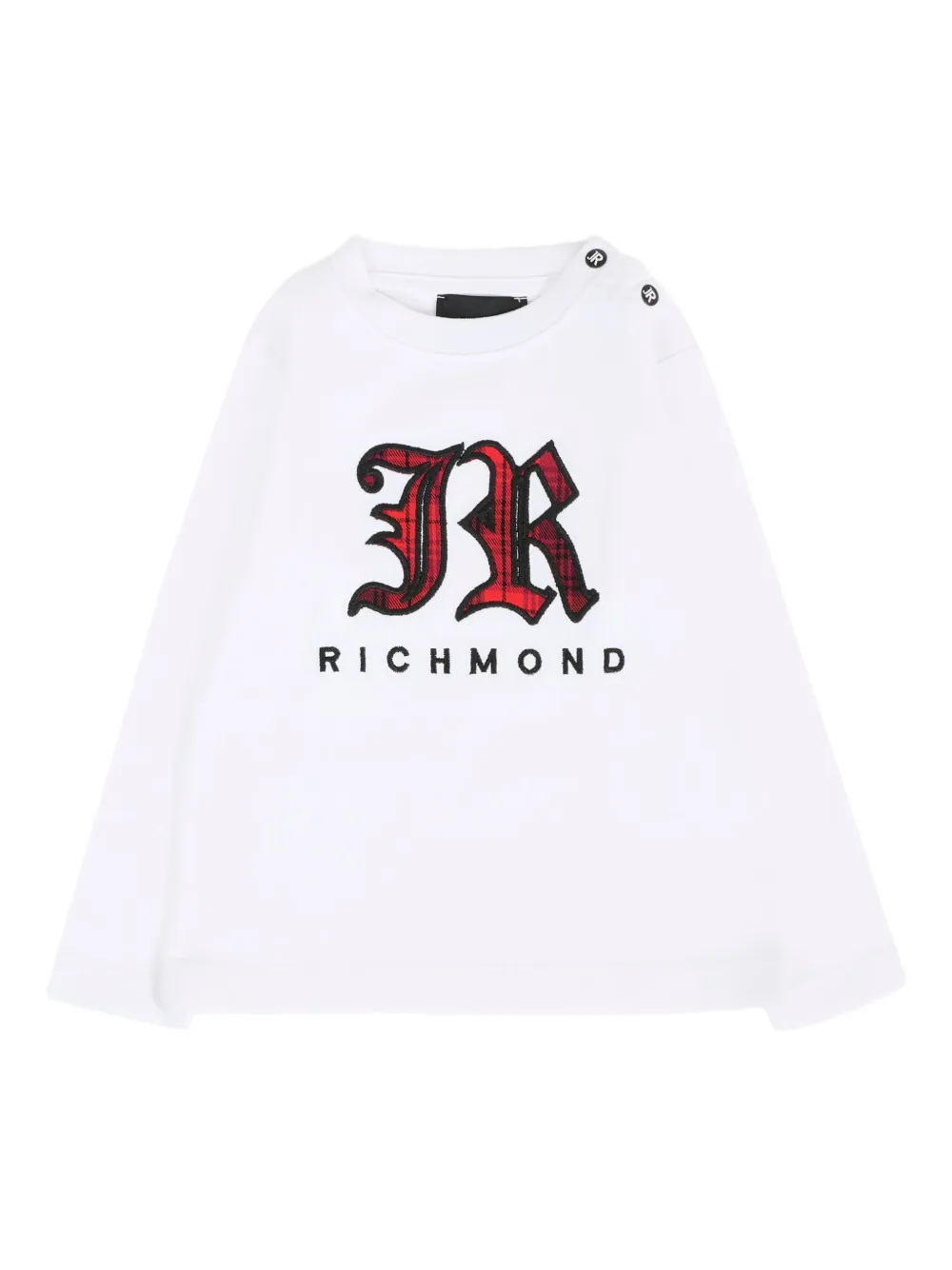

Футболка с длинными рукавами John Richmond Junior, белый