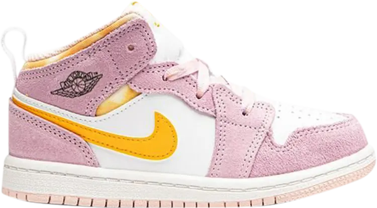 

Кроссовки Air Jordan 1 Mid SE TD Arctic Pink, розовый