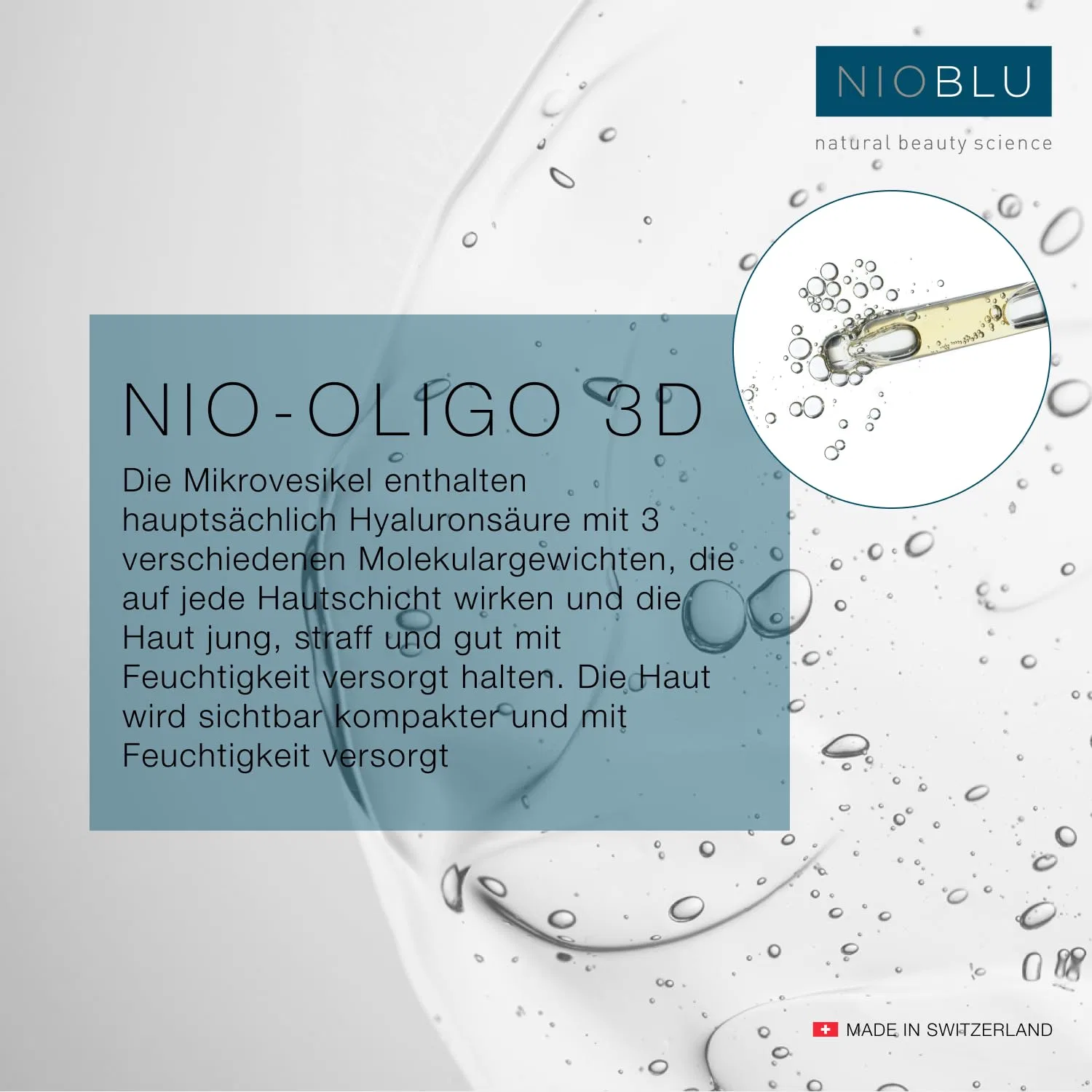 Увлажняющий сорбет-крем Nioblu с гиалуроновой кислотой, 50 мл — фото 3