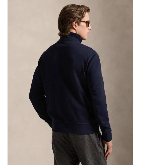 Мужской бомбер с принтом Bomber Polo Ralph Lauren, Blu Marino — фото 3