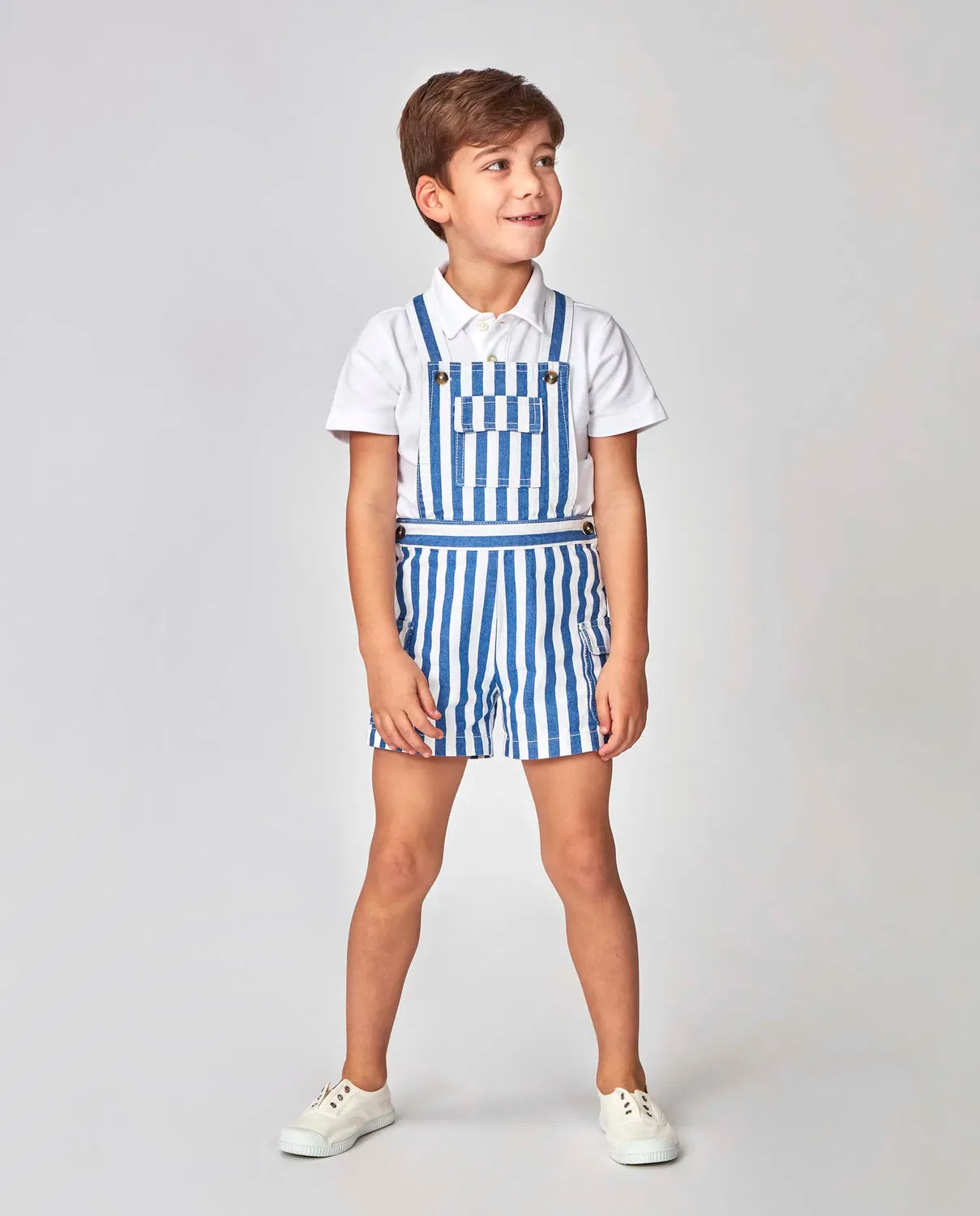 Детские штаны карго для мальчиков хлопковые Gocco, Azul