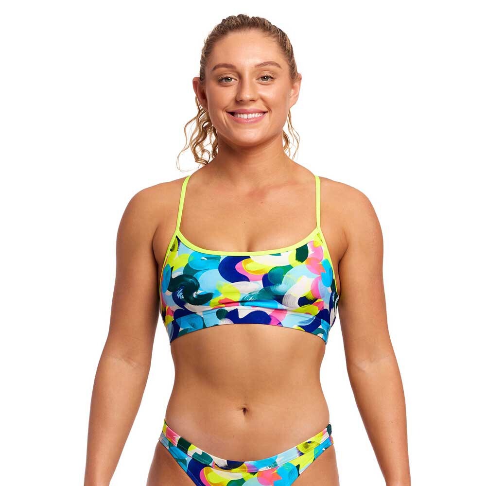 

Топ бикини Funkita Swim Crop, разноцветный