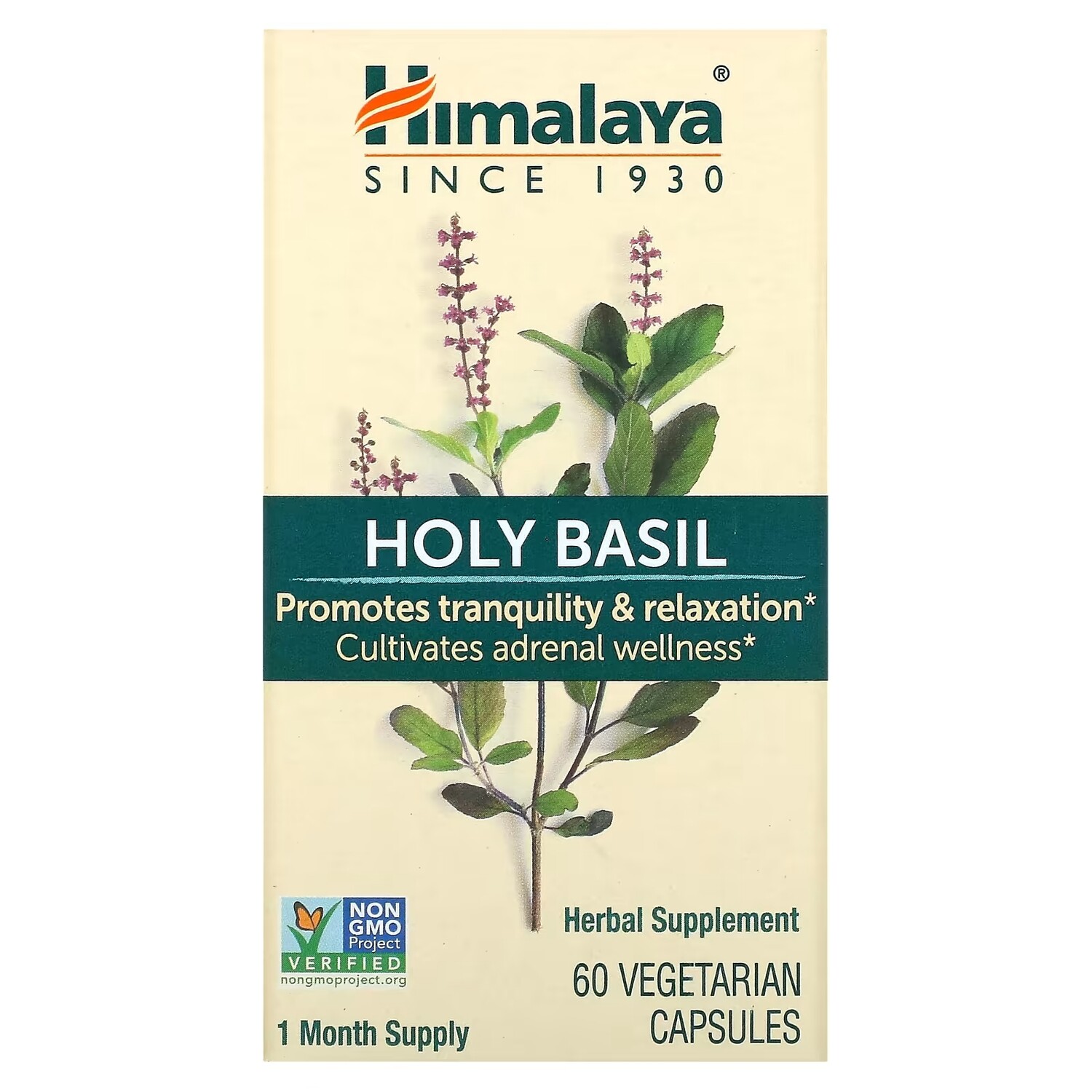

Базилик Himalaya, 60 вегетарианских капсул