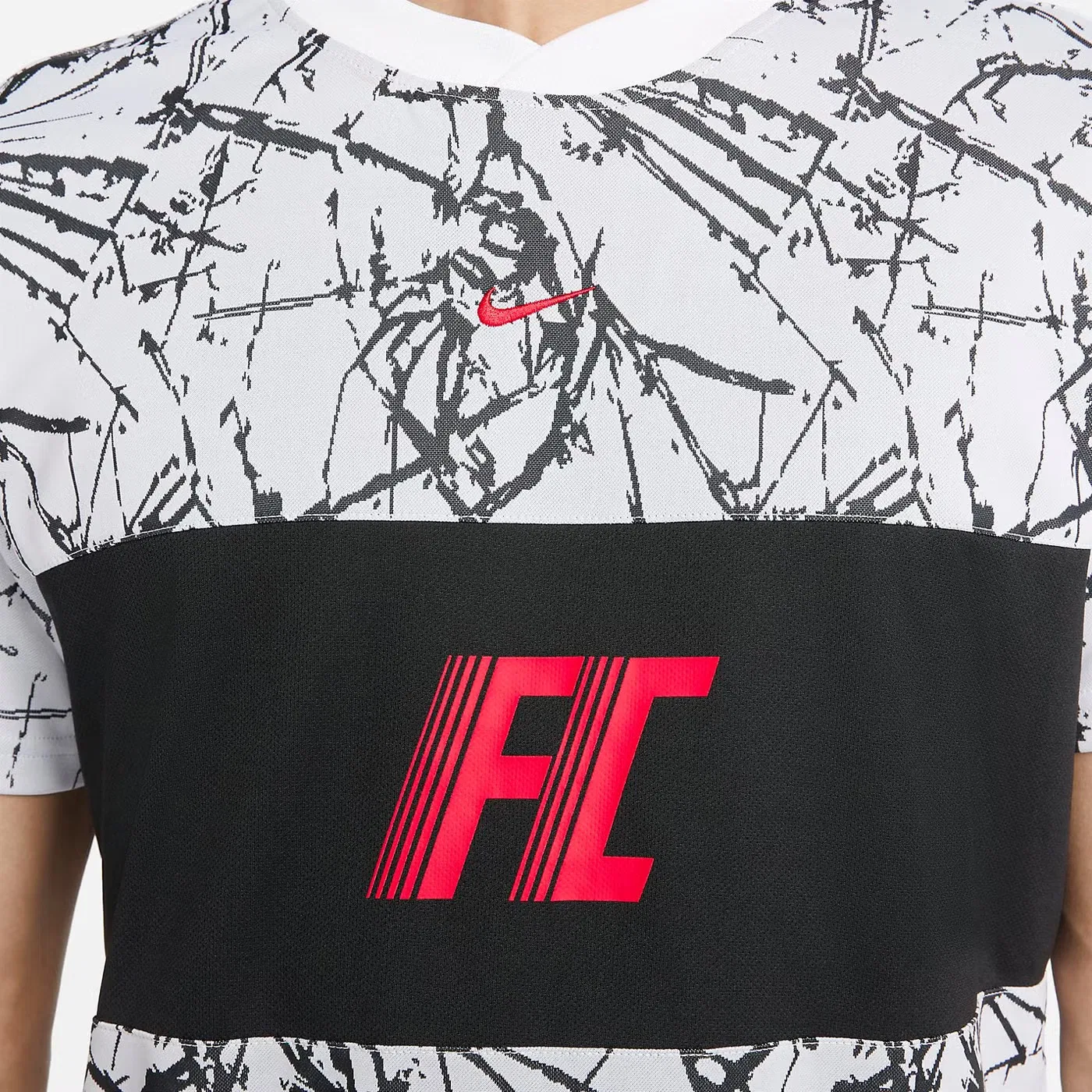 Футболка с коротким рукавом Dri-FIT F.C. Nike, белый — фото 2