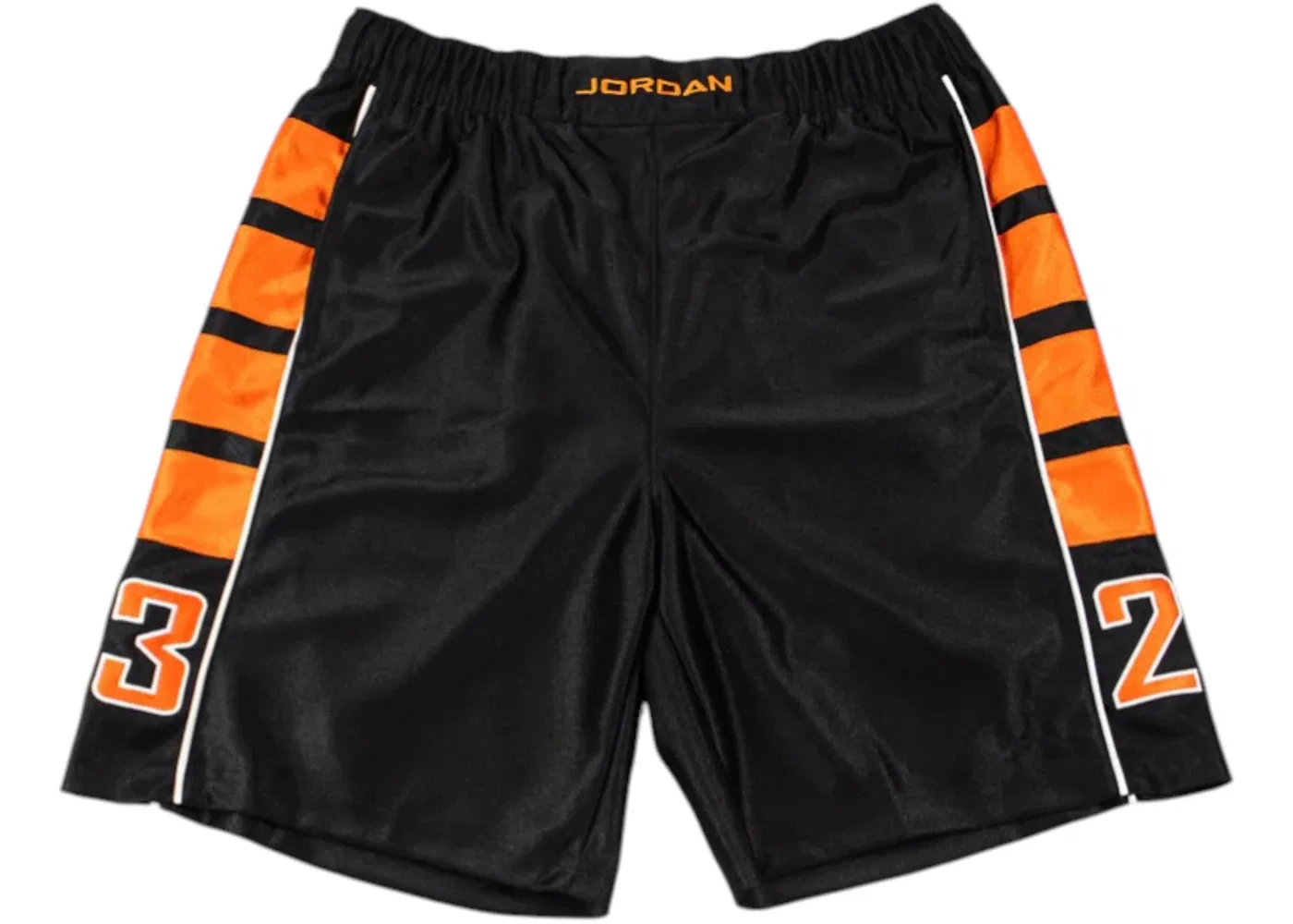 Мужские шорты с принтом Jordan Brooklyn Cat Scratch Shorts, Black/Starfish/Black
