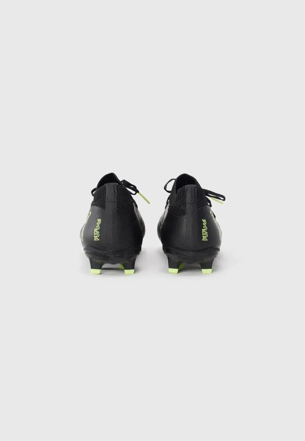 Футбольные бутсы Future 8 Pro унисекс для твердого грунта Puma, Black/Fizzy Light/Green Terrain — фото 3