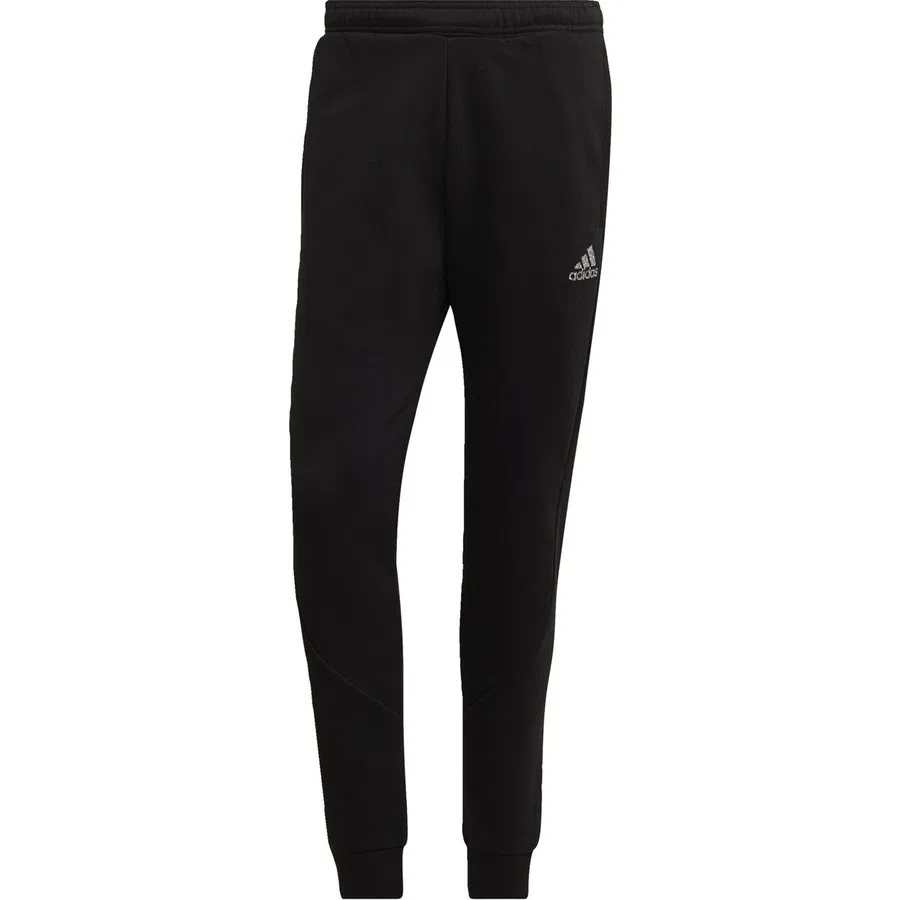 Спортивные брюки с манжетами Stadium Fleece Badge of Sport adidas, Черный
