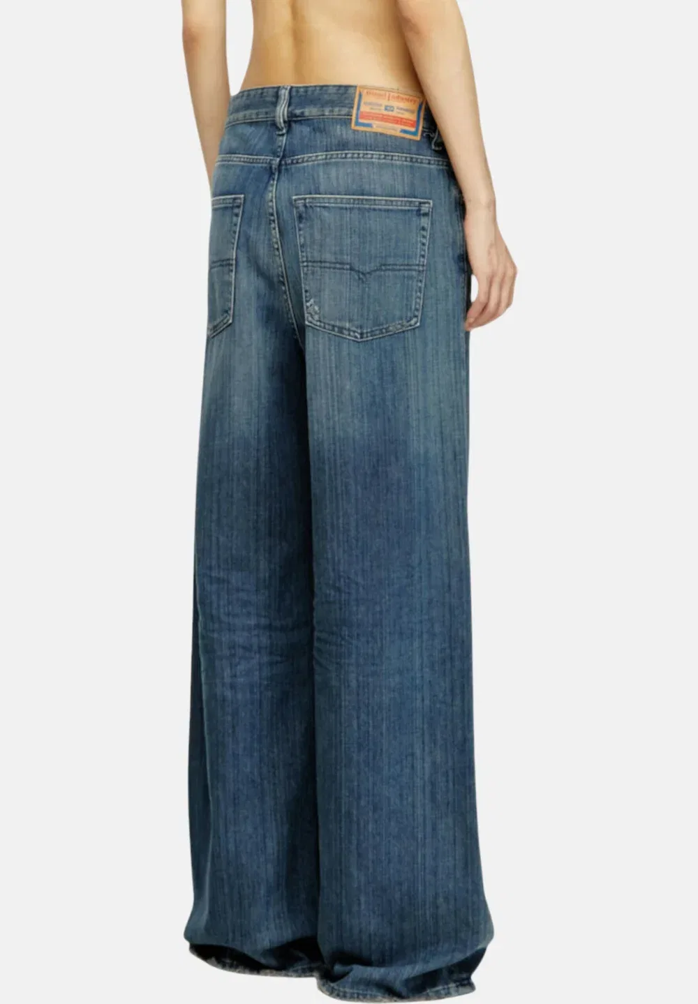 Джинсы - свободные джинсы Diesel, Blu — фото 3