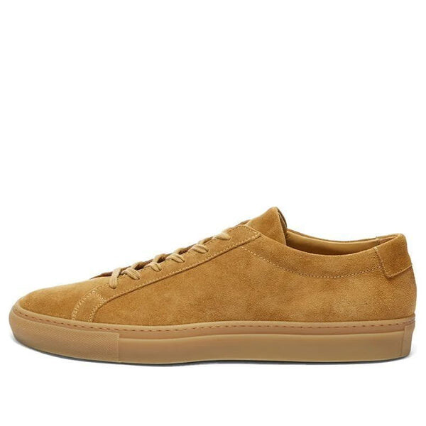 

Кроссовки achilles suede low 'tan' Common Projects, бежевый