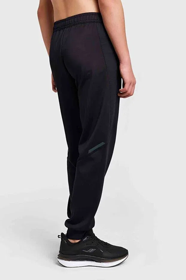 Детские спортивные штаны для мальчиков прямого кроя Lescon, Black — фото 2