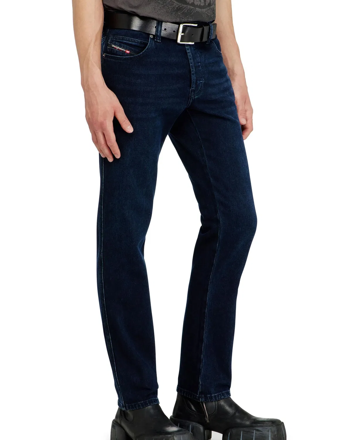 Мужские джинсы slim Vaquero slim de hombre de cintura media 1993 d-vyl Diesel, Azul — фото 3