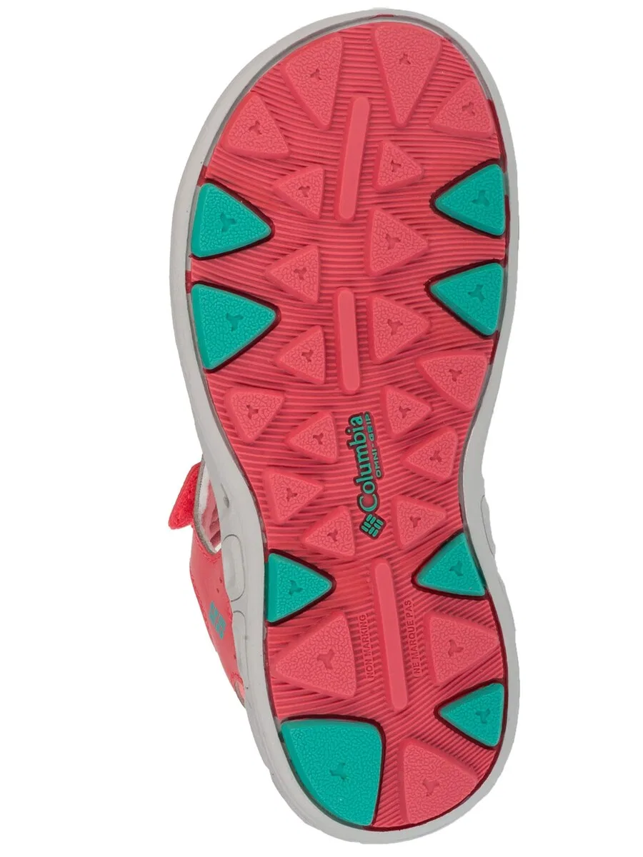 Балетки COLUMBIA 'Columbia Youth Techsun Vent Sandal' розового цвета — фото 3