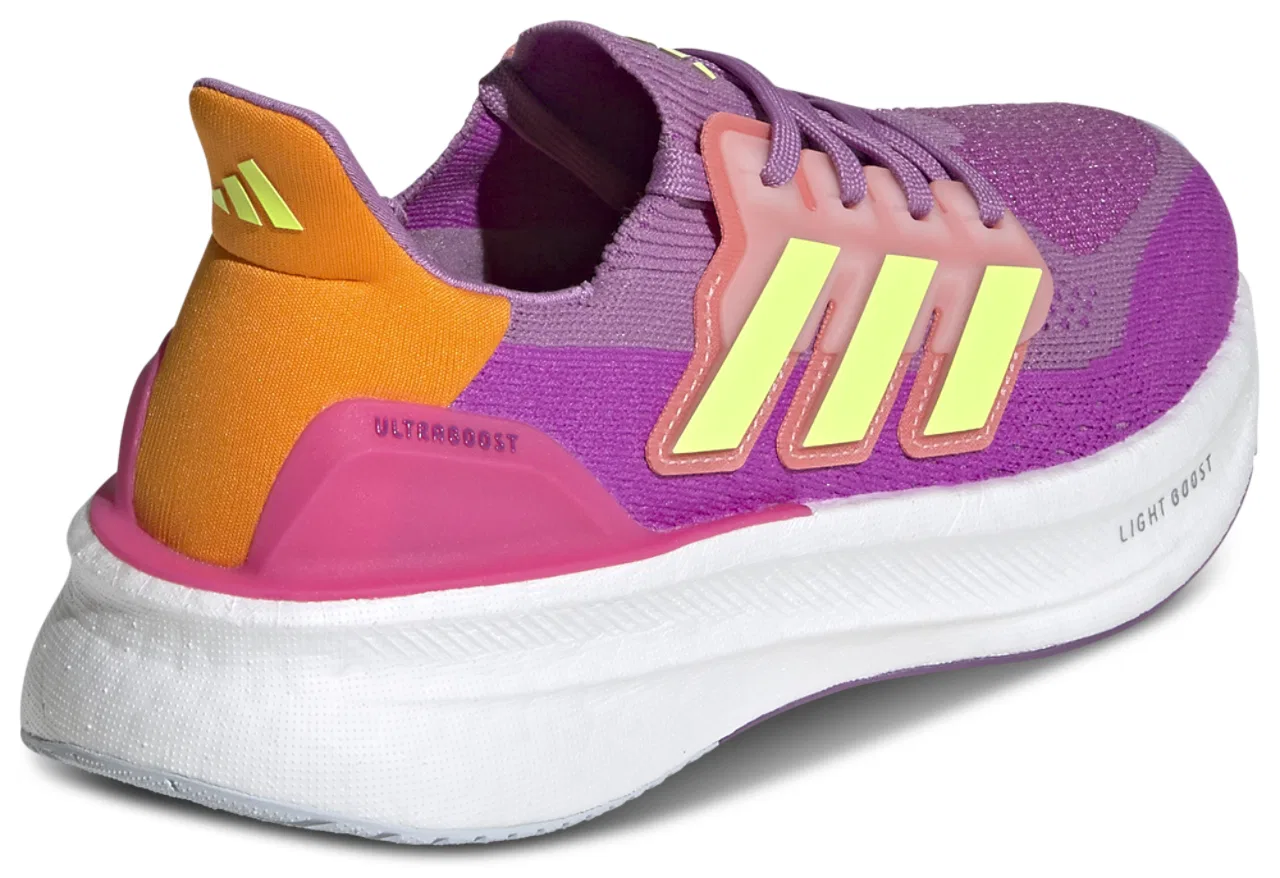 Кроссовки для девочек Ultraboost 5 Light Boost Adidas, цвет Lucid Lemon/Preloved Purple/Purple Burst — фото 3