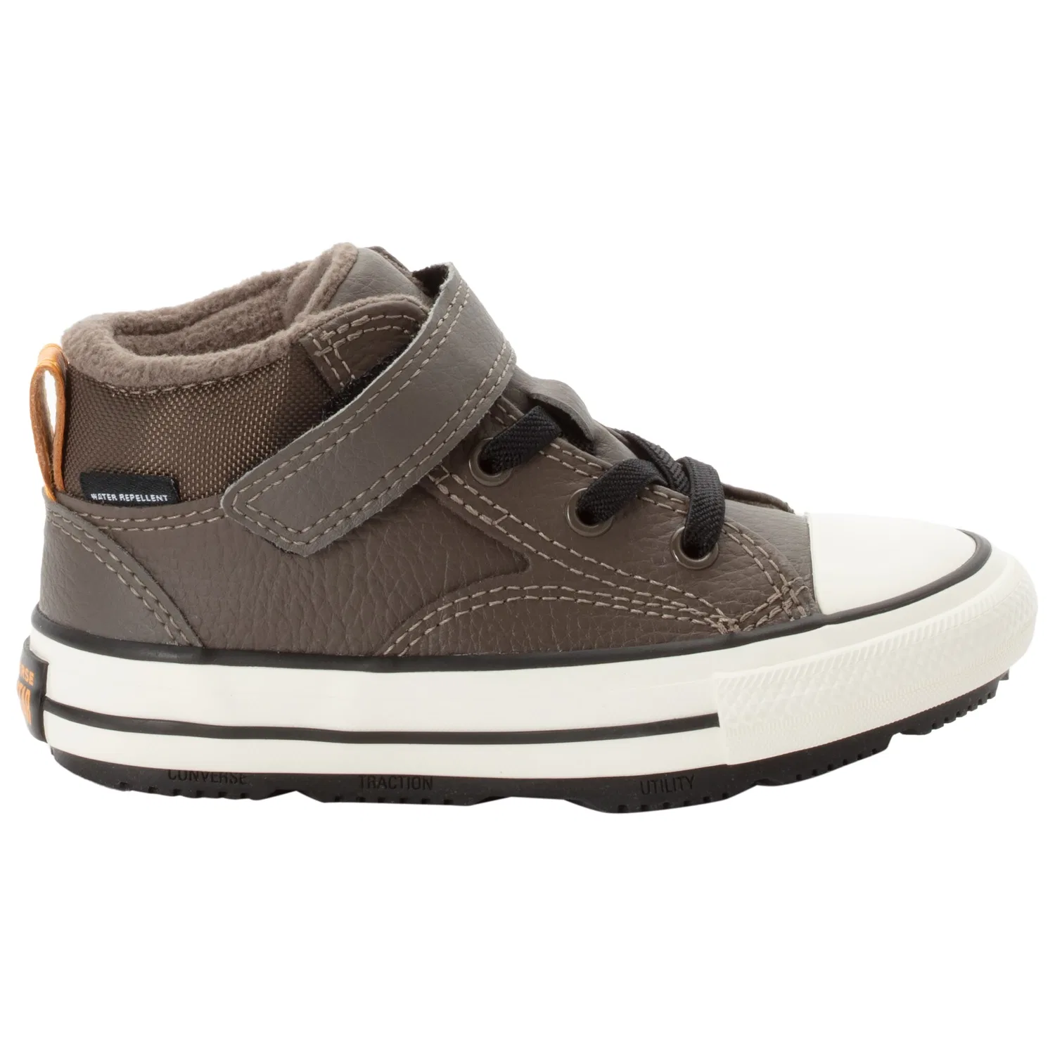 Детские кроссовки водонепроницаемые Chuck Taylor All Star Malden Street Easy-On Boot Converse, Truffle/Harvest Moon/Black — фото 3