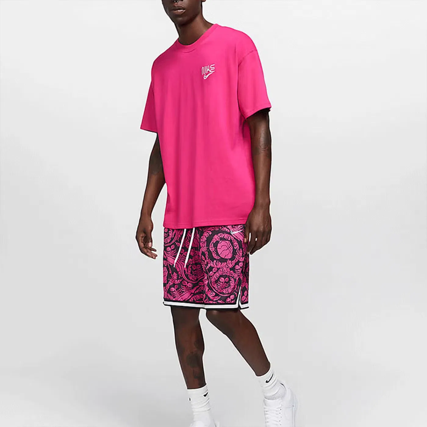 Шорты с принтом Nike AS, черный — фото 3