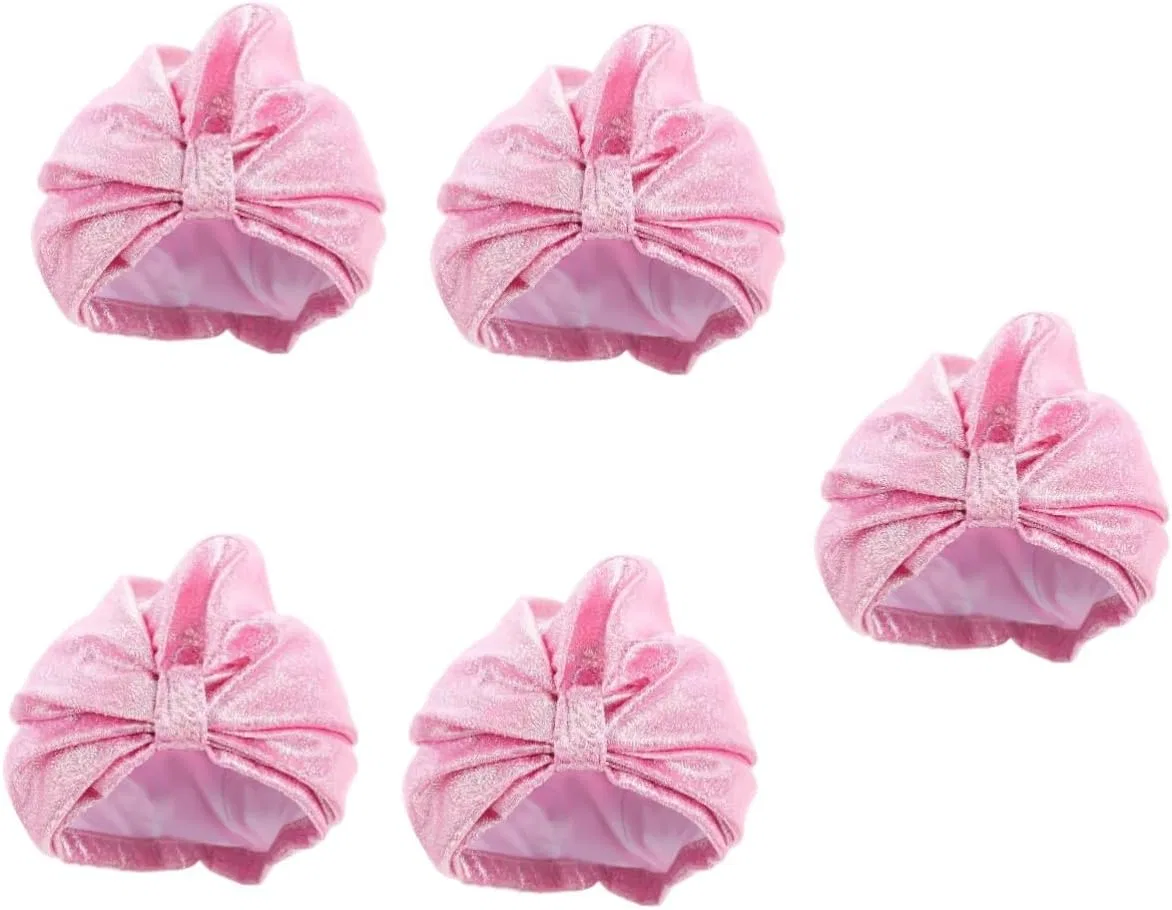 Шапочка для душа minkissy, 5 шт, розовая