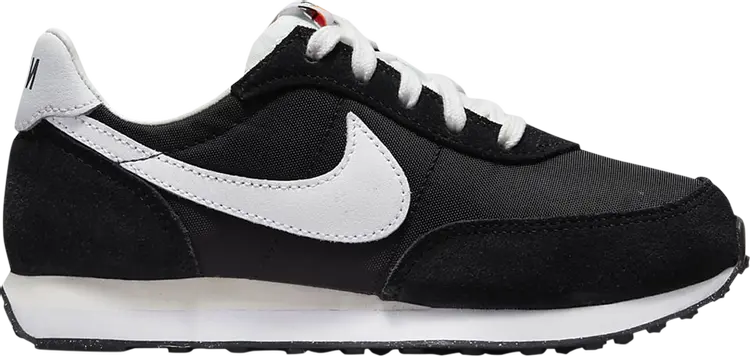 

Кроссовки Nike Waffle Trainer 2 PS 'Black White', черный