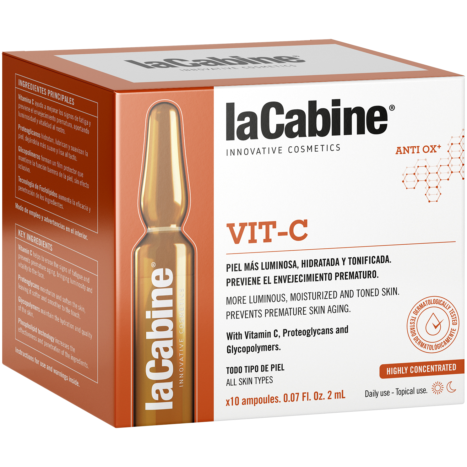 La Cabine Vitamin C набор ампул для лица, 10х2 мл - фото