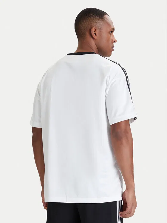 Футболка loose fit adicolor Jacquard Adidas, белый — фото 3