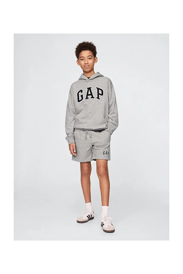 Детские шорты для мальчиков с принтом Basics Gap, Gray
