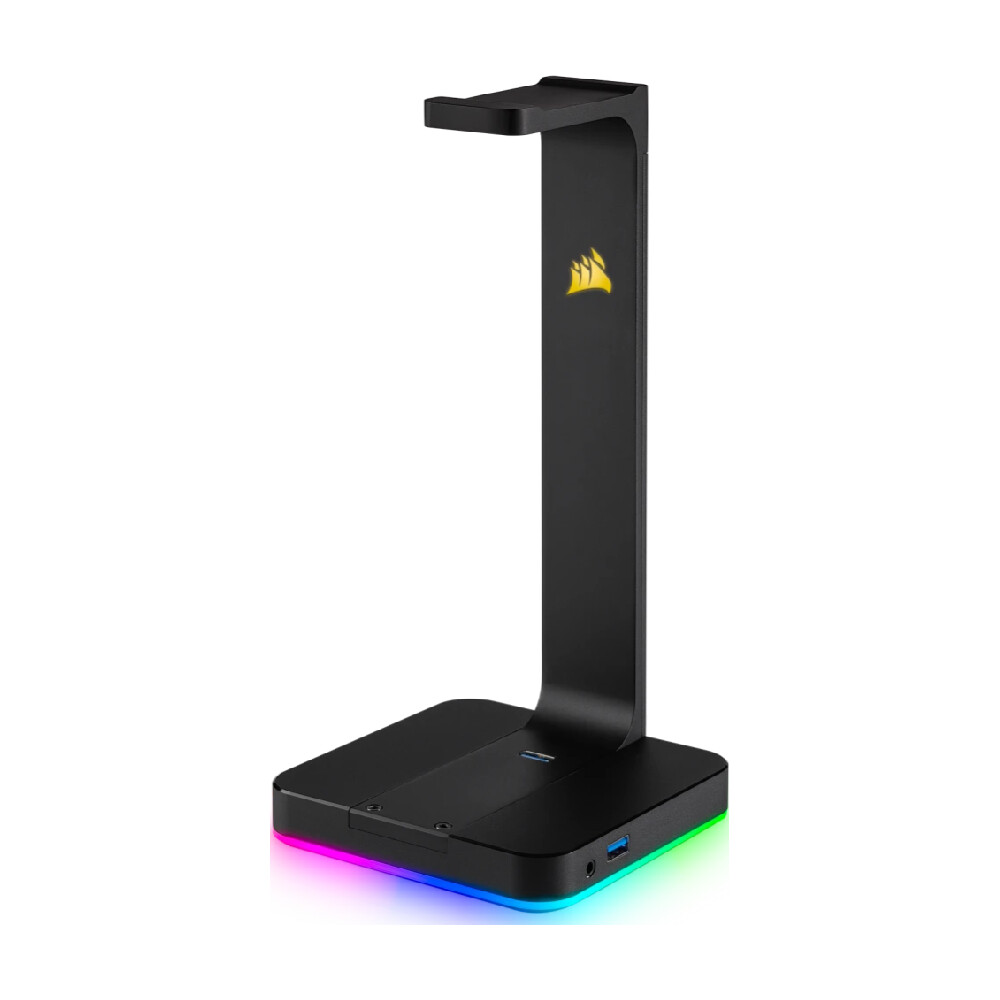 

Алюминиевая подставка для наушников Corsair ST100 RGB, черный