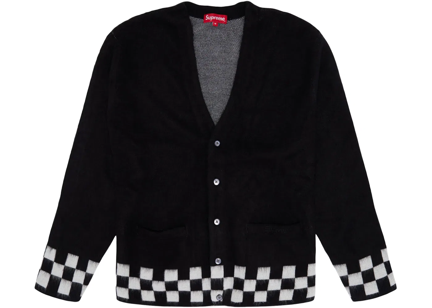 Мужской кардиган с принтом Supreme Cardigan, Black