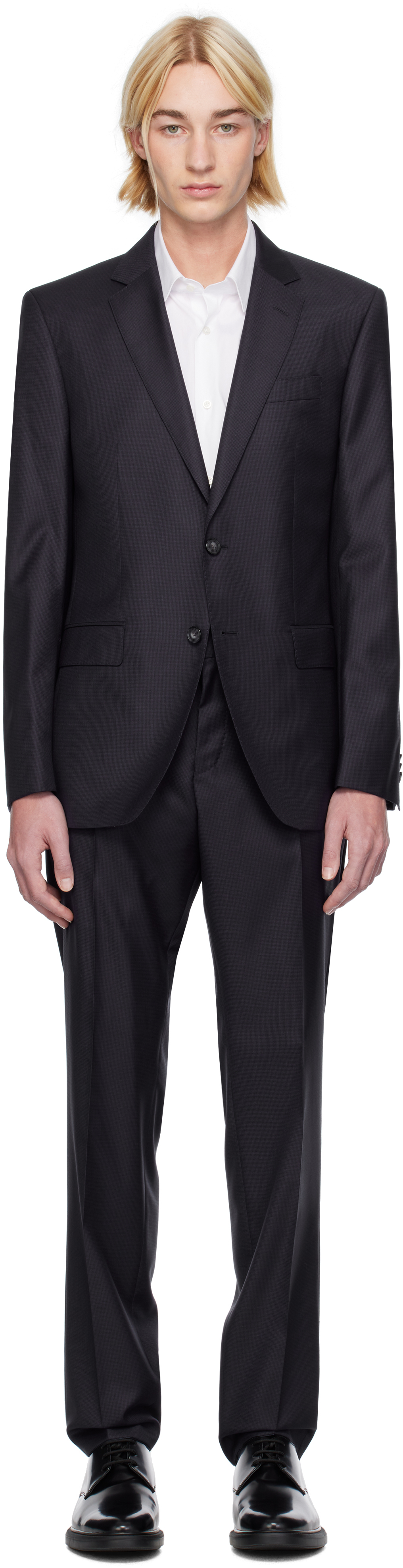 

Костюм темно-синего цвета Slim-Fit BOSS, темно-синий