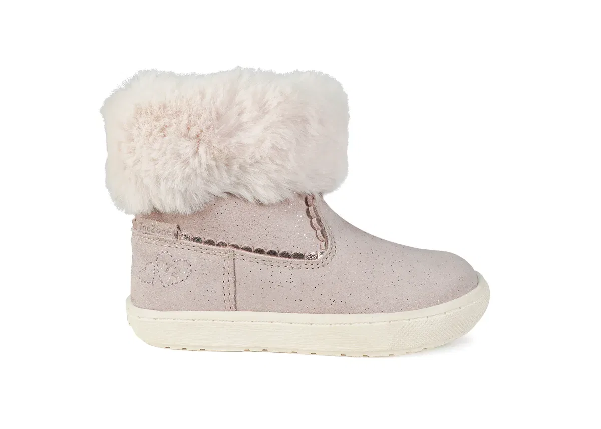 Детский сапог для девочек с блестящим мехом Vienna Toezone, Pink
