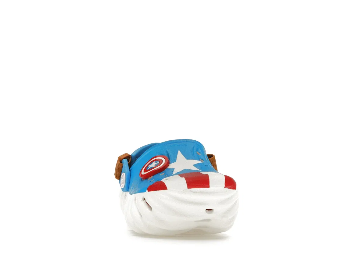 Детские клоги Echo Clog Crocs, Blue/Red/White — фото 2